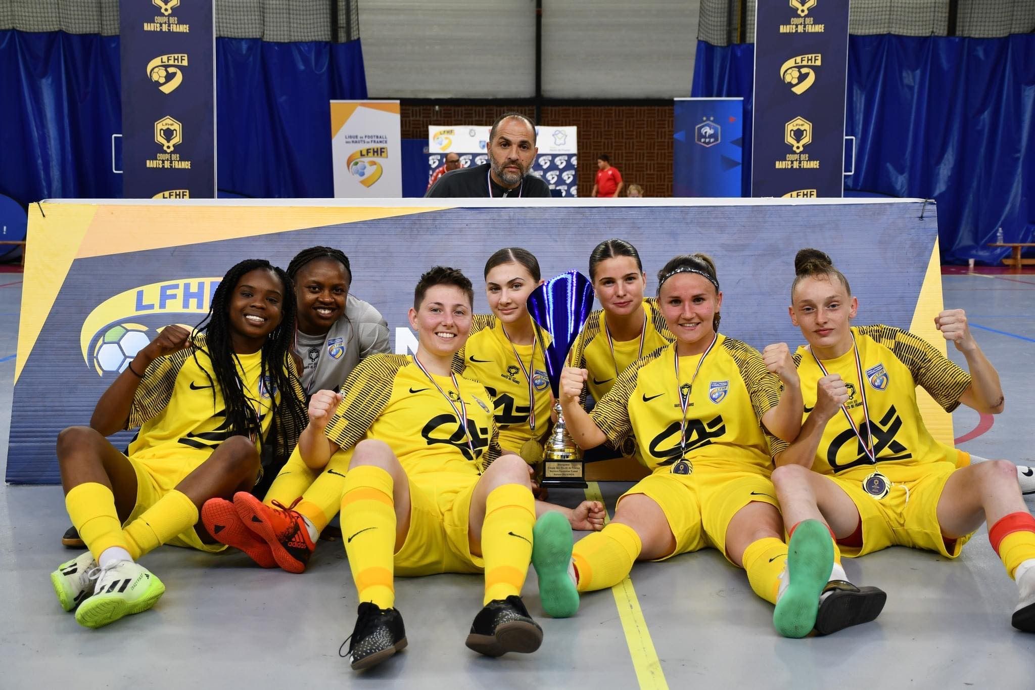 #Futsal Les Féminines gagnent la Coupe de la Ligue !