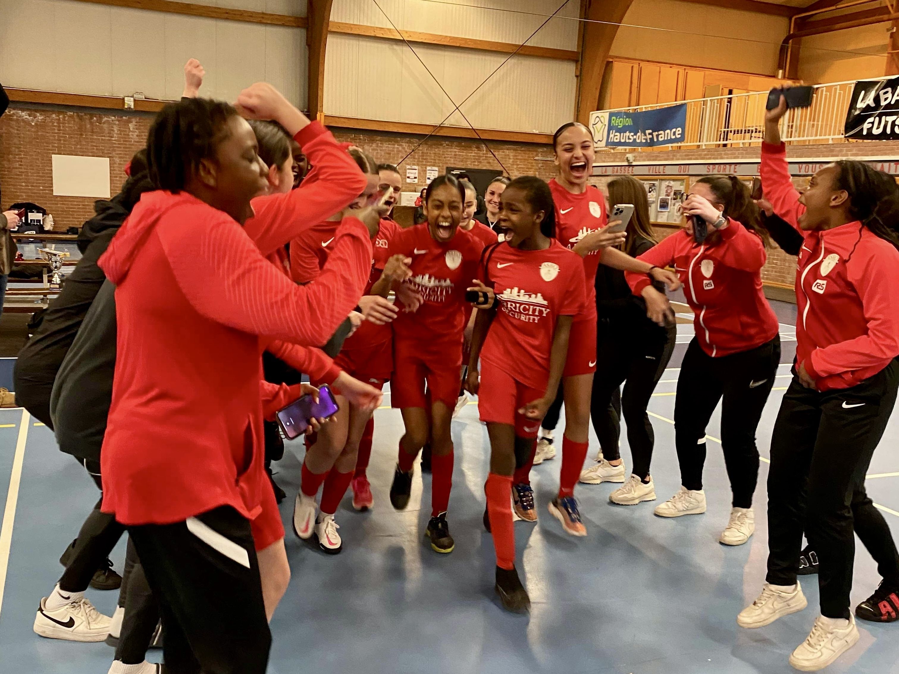 #Futsal Les U16 Championnes régionales !