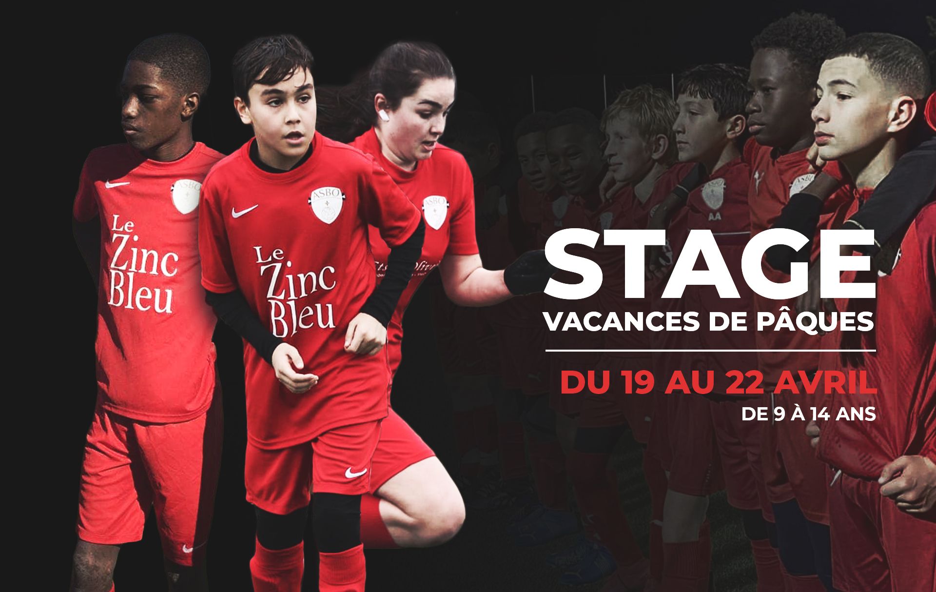 #Stage Pâques : Inscriptions ouvertes aux enfants de 9 à 14 ans
